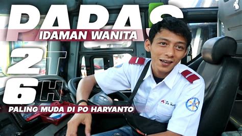 DRIVER BARUBUS PO HARYANTO USIA 26 THN JEBOLAN PEMAIN JALUR SUMATERA