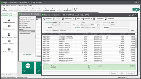 N17 COMMENT FAIRE LA GESTION DES ACHATS sage saari comptabilité