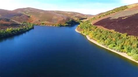 Hopes Reservoir East Lothian Scotland Phantom Advanced Drone