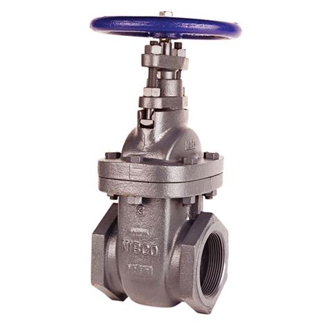 Material Number Nlac00d T 619 Gate Valve Class 125 Cast Iron Non Rising Stem Threaded On Nibco