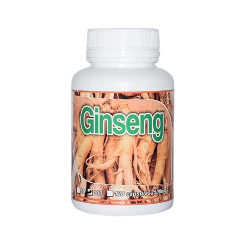 Ginseng 100 Cápsulas 500mg Erva Nativa em Promoção na Americanas