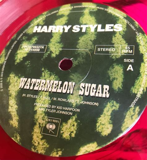 Harry Styles Red Watermelon Sugar Vinyl