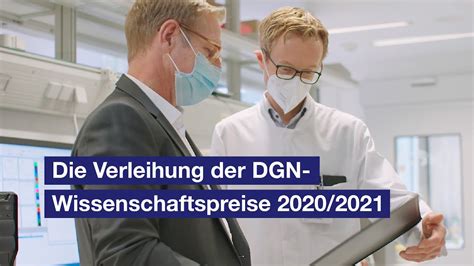 Dgn Kongress Verleihung Der Dgn Wissenschaftspreise Und