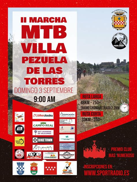 II Marcha MTB Villa De Pezuela De Las Torres