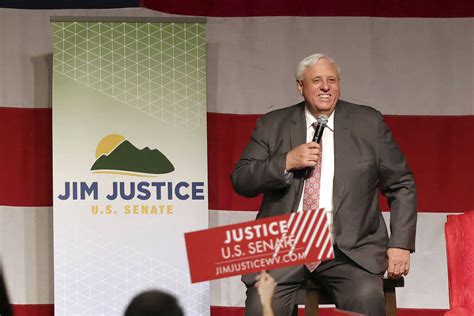 West Virginia Gov Jim Justice Running For Joe Manchins Senate Seat