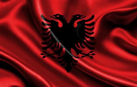 Wallpaper flag, Albania, albania for mobile and desktop, section ...