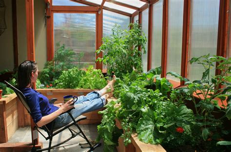 Greenhouse Attached To House