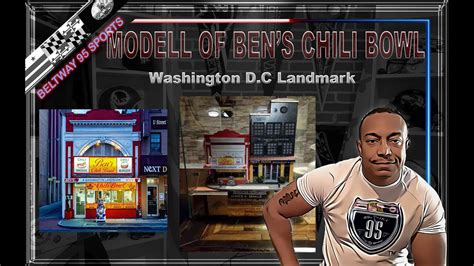 Ben S Chili Bowl Washington D C Landmark I Created A Model Of Ben S