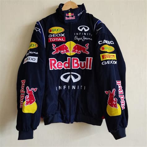 Red Bull F1 Racing Jacket Pepe Jeans Mens Fashion Coats Jackets