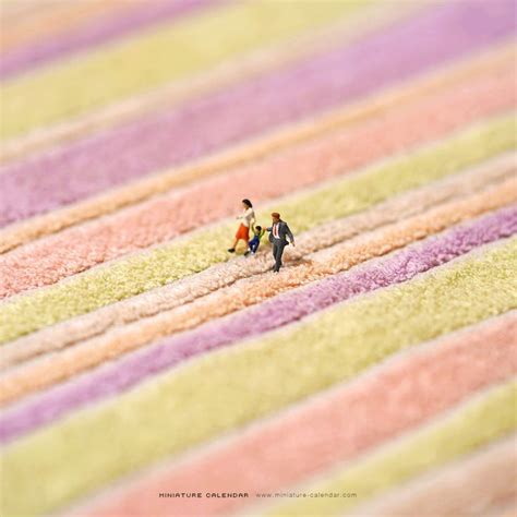 Miniature Calendar Miniature Art Miniature Photography Miniature