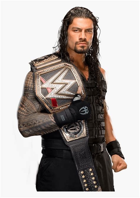 Roman Reigns Belt Wwe Championship Roman Reigns Hd Png Download