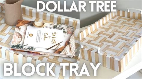 Diy Wood Tray Dollar Tree Diy Tumbling Tower Blocks Jenga Blocks Diy