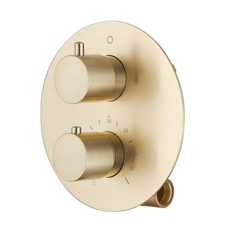 Banio Brass Pomme De Douche Encastrer Ronde Avec Douche De T Te Cm