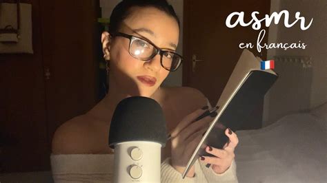 Asmr Fr Je Te Pose Des Questions Personnelles YouTube