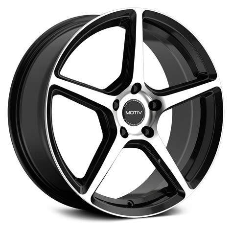 Motiv® 433mb Blade Wheels Gloss Black With Machined Face Rims