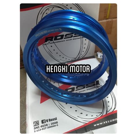 Velg Rossi Ring 14 Uk 1 60 1 85 Warna Biru Lazada Indonesia