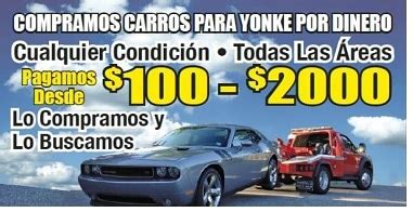 Dónde compran carros para Yonke en Estados Unidos2023