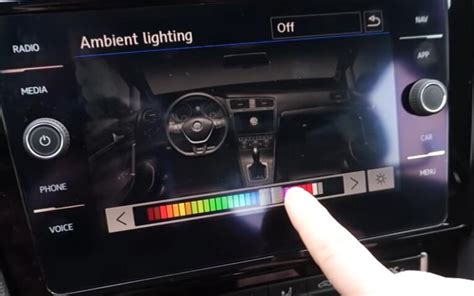 OBDeleven Ambient Light Coding For VW Golf R MK7 5 2018 Auto Repair