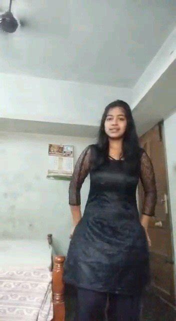 Very Beautiful Desi Young Babe Removing Her Black Suit And Showing Her