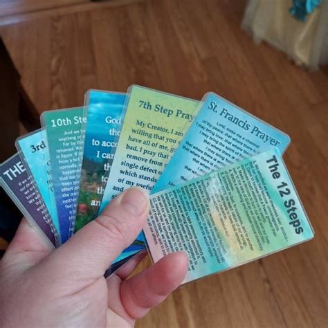 Alcoholics Anonymousdouble Sided Bookmarks 10 Etsy