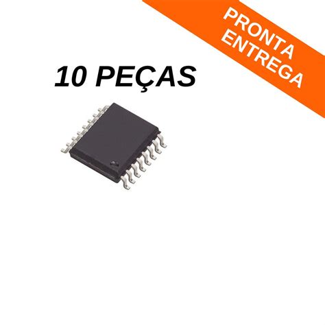 Kit 10 peças Circuito Integrado LT1081CS SOIC 16 SMD Circuitos