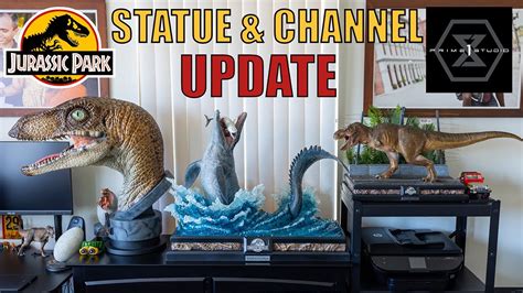 Jurassic Park Statue Collection Room And Channel Update Prime Studio