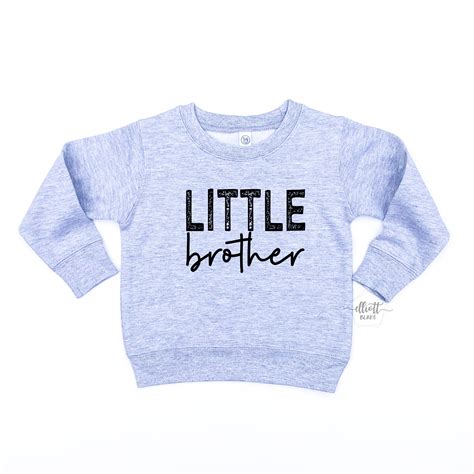 Little Brother Shirt Little Brother Big Brother Kids | Etsy