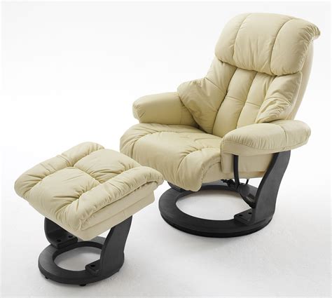 Fauteuil Relax Calgary Cr Me Noir