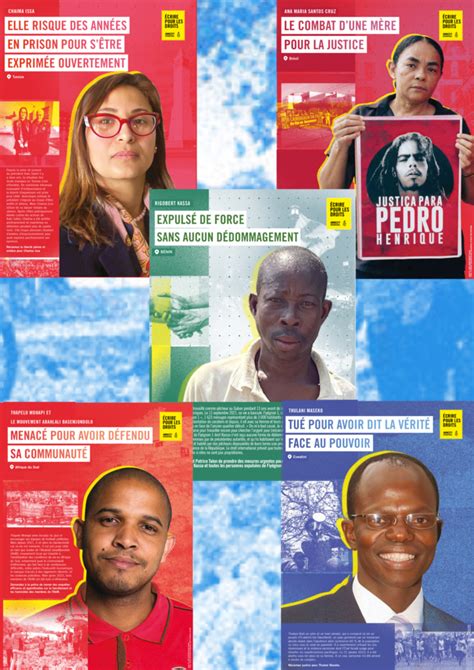 Monde Amnesty International Lance Sa Campagne Annuelle D Criture De