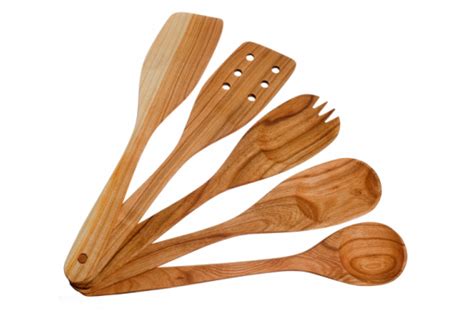 Buy Handmade Utensil Set. Wooden Cute Kitchen Utensils 12"/30 cm ...