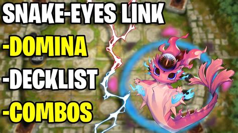 Guía Snake eyes LINK combos actualizado post banlist Yu gi oh Master