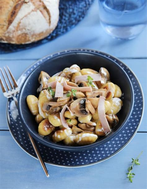 Recette Gnocchi Po Ler Extra Fromage Au Jambon Champignons