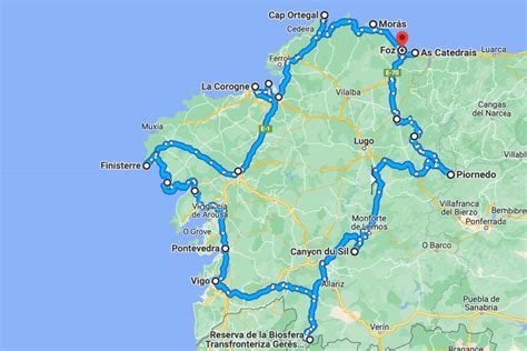 Le meilleur itinéraire road trip en Galice hors sentiers battus Unalive