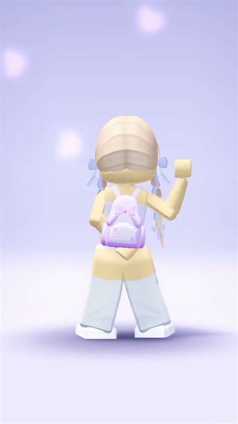 Cute Roblox Outfit Idea 💜🎗️ Without Headless And Korblox For Girls