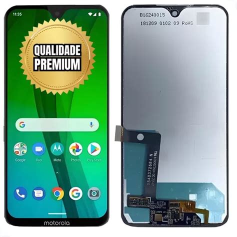 Frontal Tela Touch Lcd Display Moto G7 Plus Pelicula Frete grátis