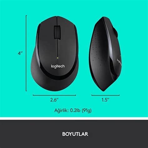 Hepsigeliyo Logitech MK345 Kablosuz Türkçe Klavye Mouse Seti Siyah