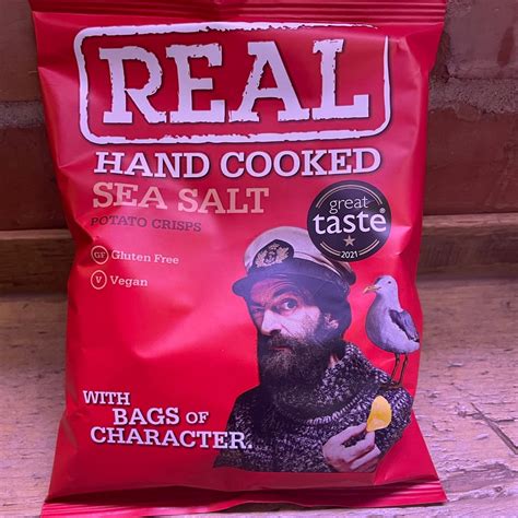 Real Hand Cooked Sea Salt Potato Crisps Reviews Abillion