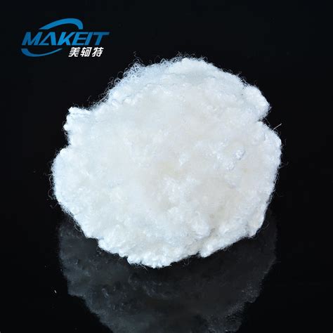 D Low Melt Polyester Staple Optical White Fiber China Low Melt Fiber