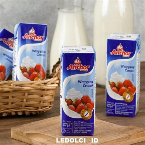 Jual Anchor Whipping Cream Whip Cream Whipped Cream Ukuran Kecil Ml