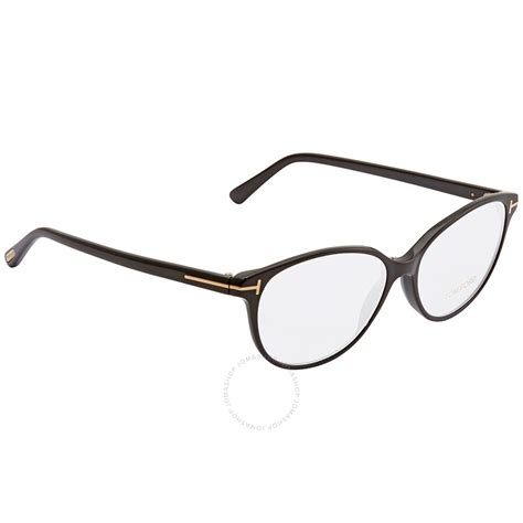 Tom Ford Ladies Black Cat Eye Eyeglass Frames Tf5421 001 53 Ft5421 001