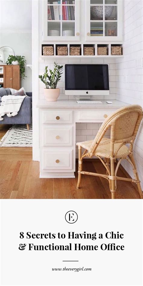 Simple Organizing Tips For The Home Office The Everygirl