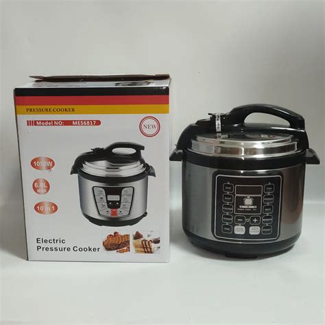 L Large Electric Pressure Cookers Multifunction Aluminum Non Stick