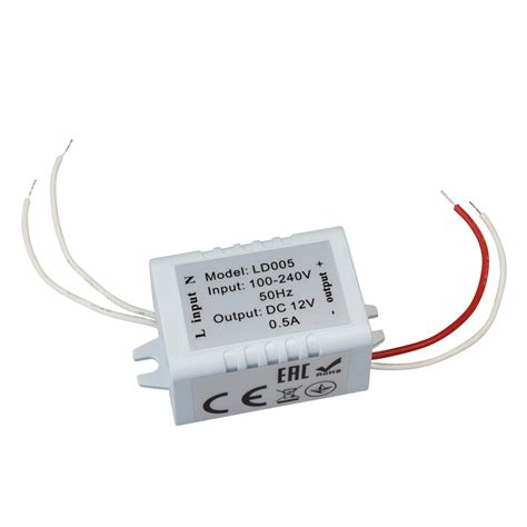 Mini Led Trafo Ld005 12 Volt Dc 5 Watt Ip20