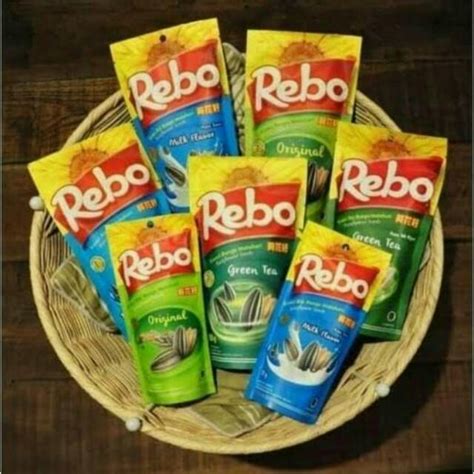 Jual Kuaci Rebo All Varian 150 Gram Biji Bunga Matahari Shopee Indonesia