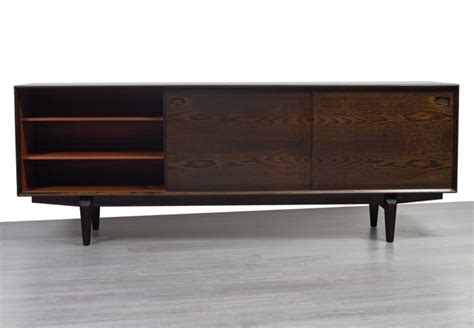 Danish 1960s Designer Dark Oak Sideboard Skovby 20th Century