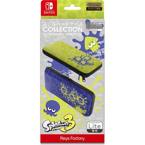 Slim Hard Cover Case Splatoon 3 Nintendo Switch Lite Meccha Japan