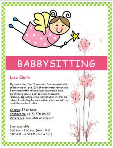 Modèle Annonce Baby Sitting Exemple