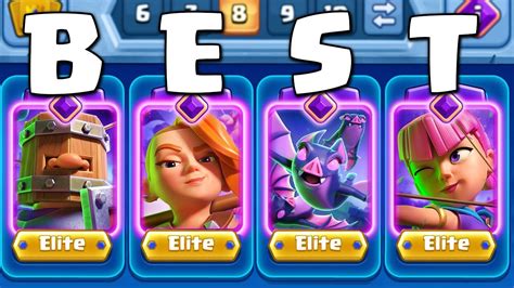 I Played The Best Clash Royale Deck For Every New Evolution Youtube