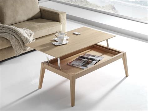 Mesa De Centro Elevable Nordic Madera Indesan Mobel Seismil Studio