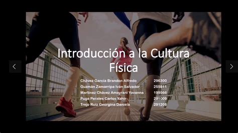 Introducci N A La Cultura F Sica Y Deporte Youtube